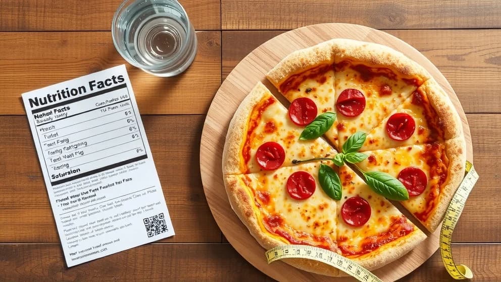 Hur många kalorier innehåller en pizza