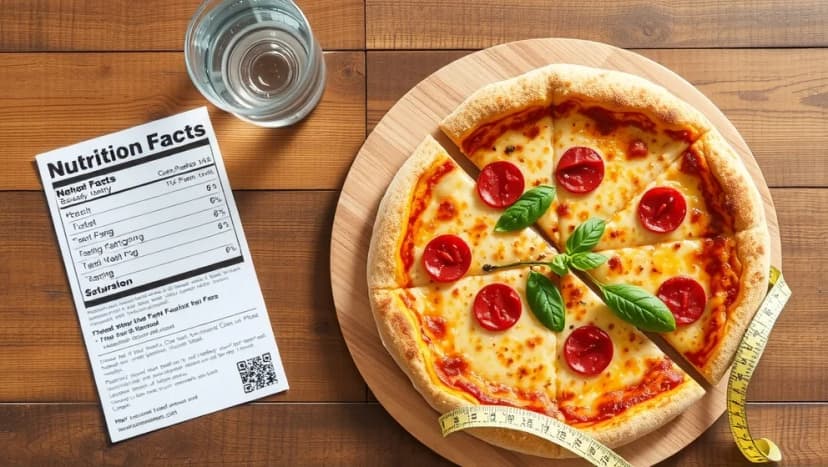 Hur många kalorier innehåller en pizza